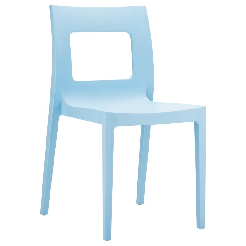 Outdoor Chairs on Lucca Resin Outdoor Chair Blue Isp026