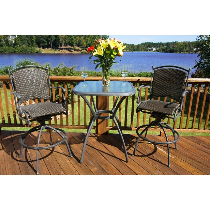 Wicker  on Tuscan 3 Piece Resin Wicker Bar Set Is Currently Not Available