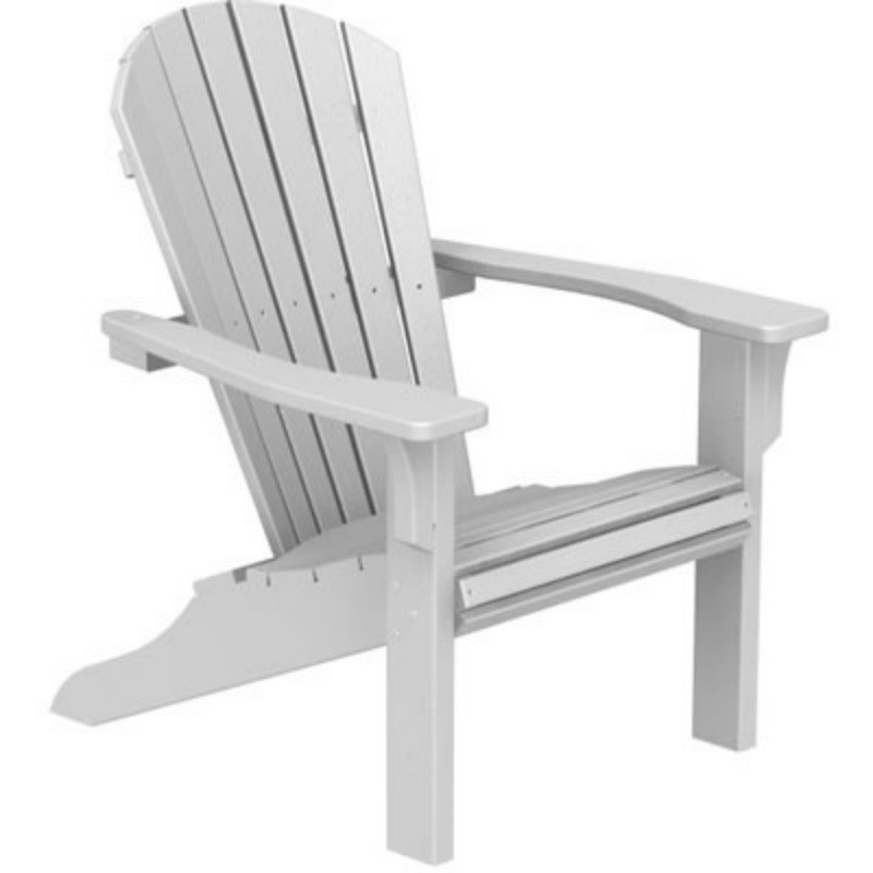 Recycled Plastic Seashell Adirondack Chair PWSH22 