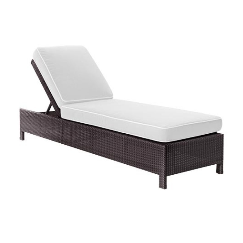Cushions  Wicker Furniture on Dijon Resin Wicker Chaise Lounge Oli 825 9   Resinfurniturestore Com