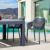 Air XL Outdoor Dining Arm Chair Dark Gray ISP007-DGR #8