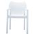 Diva Resin Outdoor Dining Arm Chair Light Blue ISP028-LBL #2