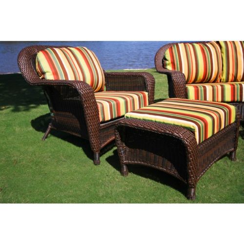 Sea Pines Outdoor Club Chair and Ottoman TO-LEX-CO1